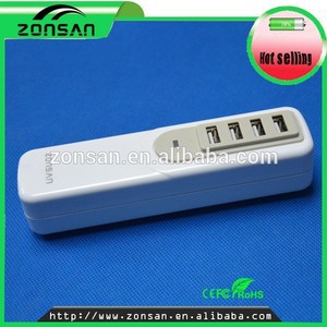5.1 V 8A OEM / ODM teléfono celular <span class=keywords><strong>anker</strong></span> 4 ports usb <span class=keywords><strong>cargador</strong></span> de pared <span class=keywords><strong>para</strong></span> el <span class=keywords><strong>iphone</strong></span> 4S samsung teléfono inteligente - Product Image 2