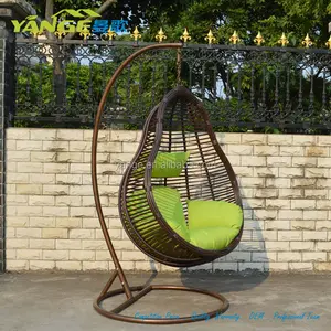 Cadeira suspensa de móveis ao ar livre, cadeira balanço de jardim balanço jhoola