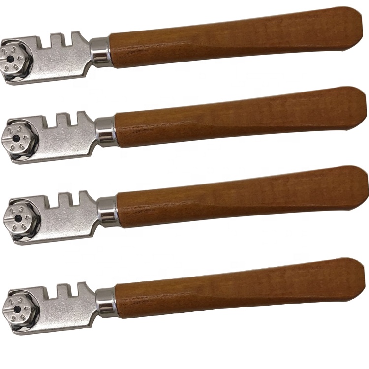 Шестиколесный резак для резки стекла толщиной 2-6 мм