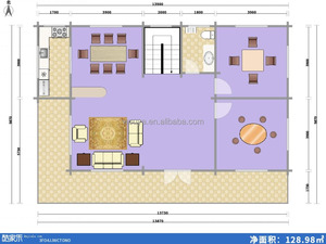 Loại Sang Trọng Nhà Đúc Sẵn Nhà Lắp Ráp Nhà Đăng Nhập Nhà Và Cabin OY-2018 - Product Image 3