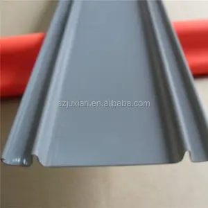 ekstrüzyon 250mm geniş 3mm kalınlığında pvc plastik düz profili