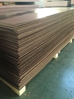 Plaque isolante électrique en résine phénolique imprégnée de bakélite 3021, feuille stratifiée pour CNC
