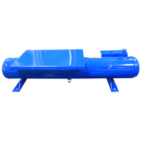 9L-500L Horizontale type de coquille et de tube de réfrigération liquide récepteur
