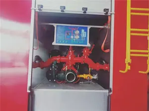 Caminhão telescópico de alta qualidade da china, bombeiros, 5m3, caminhão de combate a incêndios