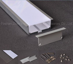 1000*90*32mm Super gran oficina lineal techo lámpara empotrada <span class=keywords><strong>perfil</strong></span> de aluminio <span class=keywords><strong>para</strong></span> tira luz <span class=keywords><strong>LED</strong></span> de proyecto - Product Image 1