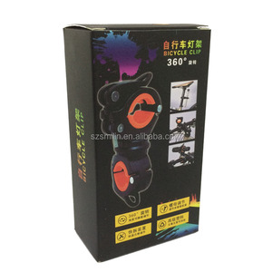 Supports de <span class=keywords><strong>lampe</strong></span> <span class=keywords><strong>torche</strong></span> UV à dégagement rapide pour guidon de vélo, double pince, accessoires de vélo - Product Image 6