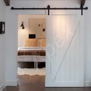 Chuồng gỗ Cửa DIY trượt barn <span class=keywords><strong>door</strong></span> đơn giản barn <span class=keywords><strong>door</strong></span> ý tưởng thiết kế khác nhau/màu - Product Image 1