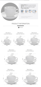 Klassieke Servies Theekop Set Fabrikant Espresso Koffie Cup Set Elegant En Stijlvol Porseleinen Servies - Product Image 2