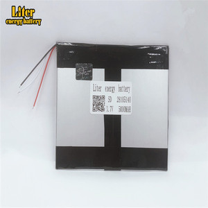 Three lines 28105140 rechargeable 5000 mAh lithium polymer battery <span class=keywords><strong>3</strong></span>,7 V single LiPo cell - Product Image 4