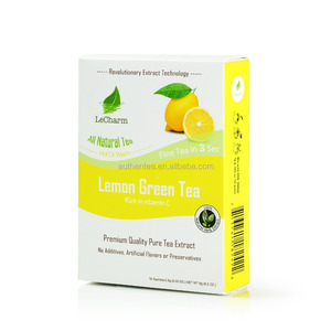 Nuevo paquete Slim té 100% Ture de extracto de té verde limón - Product Image 2