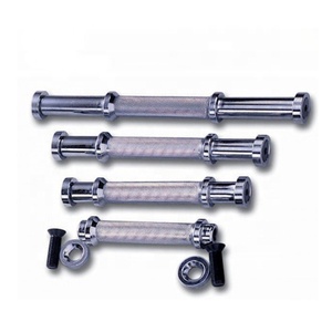 ชุดดัมเบลยางแบบมืออาชีพที่สามารถปรับได้พร้อมปลายโครเมี่ยม - Product Image 6
