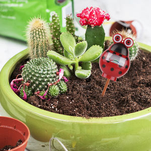 <span class=keywords><strong>Soil</strong></span> <span class=keywords><strong>Moisture</strong></span> <span class=keywords><strong>Meter</strong></span> Tester Probe Sensor (Green) 1-10 (1-3 Dry, 4-7 Normal, 8-10 Wet) Indoor Outdoor Gardening Plants Growth - Product Image 4