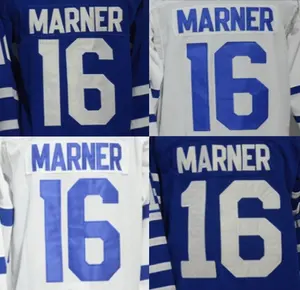 Toronto Mitchell Marner Beste Kwaliteit Gestikt Nationale Hockey Jerseys