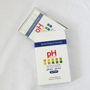 Bandelettes de <span class=keywords><strong>test</strong></span> de ph Homecare pour l'urine et la salive 4.5-<span class=keywords><strong>9</strong></span>.0 avec ce - Product Image 5