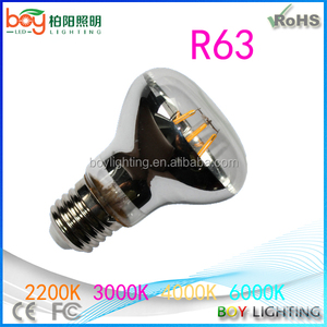 Hot bạc màu AC85-265V nhấp nháy miễn phí cổ điển phản xạ <span class=keywords><strong>R63</strong></span> <span class=keywords><strong>Filament</strong></span> <span class=keywords><strong>LED</strong></span> <span class=keywords><strong>BULB</strong></span> - Product Image 5