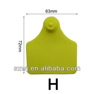 Code numbering system cattle Ear Tag Large size male tag