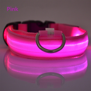 Collares <span class=keywords><strong>led</strong></span> recargables por USB para mascotas, venta al por mayor, varios colores disponibles - Product Image 4