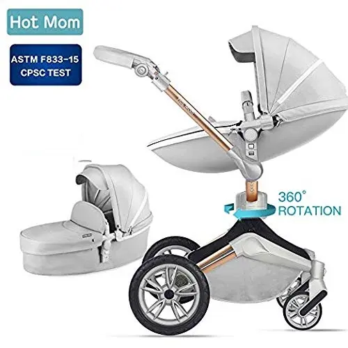 Di lusso carrozzine 2020 hot mamma del bambino passeggino 3 in 1 di Rotazione di 360 neonati passeggini migliore qualità passeggiatori del bambino camminatori vettori