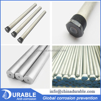 Barra de varilla de ánodo de magnesio extruido para calentadores de agua y tanques