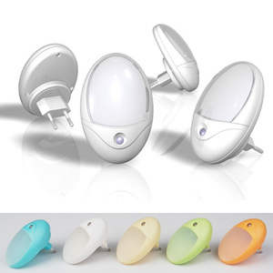 Automatic Dusk to Dawn Day <strong>Nightlight</strong> AC 110/220 Eu Plug Light Sensor RGB LED Muilti Color Led Night Light Plug-in <strong>for</strong> <strong>Baby</strong> Room - Product Image 4