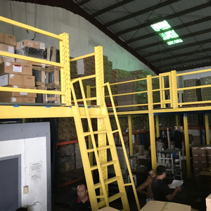 Placa de Metal de acero frío Q235B, almacenamiento de materiales, sistema de piso de mezzanina galvanizado - Product Image 3