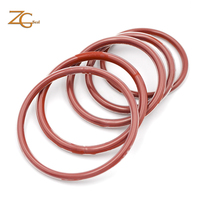 Joint torique en caoutchouc Silicone, bague torique d'étanchéité en Silicone revêtu de PTFE