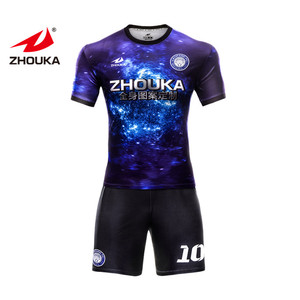 Divisa Sportiva per Scuola al Miglior Prezzo, Maglia da <span class=keywords><strong>Calcio</strong></span> Personalizzabile con Sublimazione, Completo da Allenamento - Product Image 2