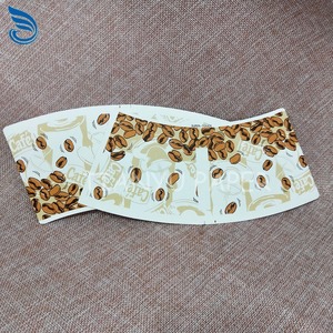 6 oz encargo buen precio impresión flexográfica fan taza de papel/taza de hojas de papel - Product Image 2