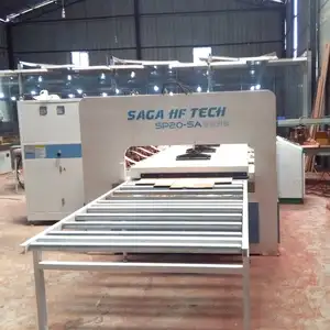 High Frequency Solid Wood Panel Edge Gluing Machine For Edge Joining Pressing
