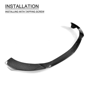 Carbono S-clase C217 frente Spoiler para <span class=keywords><strong>Mercedes</strong></span> <span class=keywords><strong>Benz</strong></span> <span class=keywords><strong>S500</strong></span> S550 Sport <span class=keywords><strong>Coupe</strong></span> 14-18 - Product Image 4