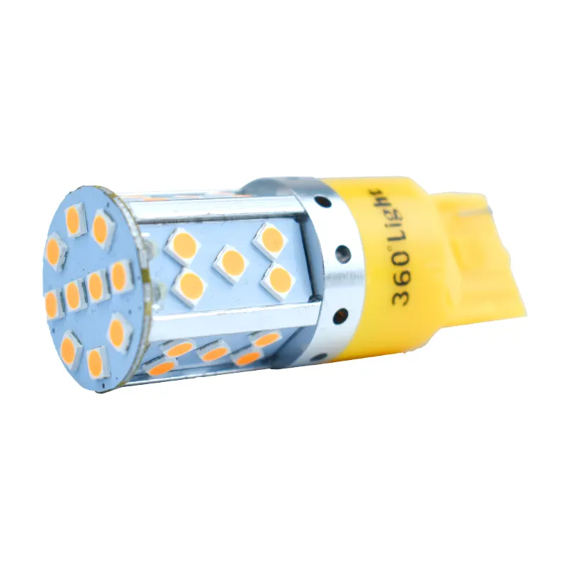 Conpex بالجملة T20 3030 SMD اصفر اللون سويتش باك ليد للسيارات اضواء إشارة نور ليد