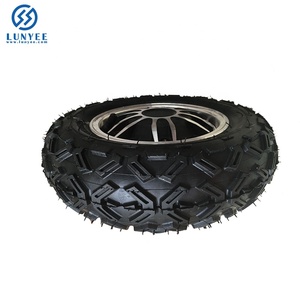 10นิ้วเพลาเดียวไฟฟ้าฮับมอเตอร์ล้อสำหรับสกูตเตอร์ - Product Image 6