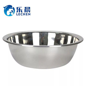 55cm tazón de acero inoxidable baño cuenca lavado de cara de la cuenca tazón redondo de Metal s/s 210 tazón de fruta - Product Image 2