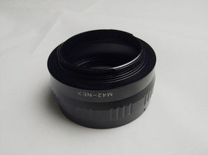 แหวนอะแดปเตอร์กล้อง NEX อลูมิเนียมอัลลอยด์กลึงด้วยเครื่อง CNC สีเงินและสีดำ ฟูลเฟรม ใช้งานร่วมกับ PK M42 - Product Image 4