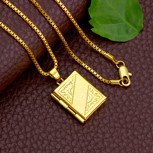 Perhiasan Grosir Murah Dubai Liontin Emas Fashion Kalung Emas 18k - Product Image 4