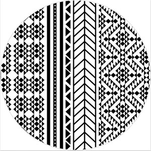 Ronde en ligne mandala <span class=keywords><strong>rondie</strong></span> turc serviette de bain plage - Product Image 4