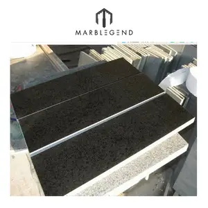 <span class=keywords><strong>Prix</strong></span> au mètre carré des dalles de granit noir de qualité supérieure G684 chinois de 15 mm à 20 mm d'épaisseur - Product Image 1