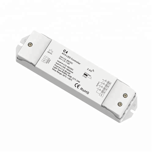 Skydance C4 12V 24V 36V <span class=keywords><strong>48V</strong></span> 150-1200mA 4 Kênh DIM CCT <span class=keywords><strong>RGB</strong></span> RGBW RF Không Dây Led Điều Khiển Dòng Không Đổi PWM CC LED Dimmer - Product Image 2