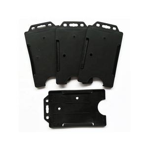<span class=keywords><strong>Porte</strong></span>-<span class=keywords><strong>badge</strong></span> vertical à chargement par le bas, imprimé noir, en PP, type <span class=keywords><strong>yoyo</strong></span> - Product Image 2