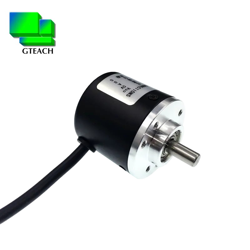 Artımlı hız sensörü step motor için LPD3806-200BM-G5-24C AB İki fazlı artımlı optik mil 6mm döner