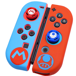 Custodia protettiva antiscivolo all'ingrosso in fabbrica per <span class=keywords><strong>Controller</strong></span> di gioco Oled <span class=keywords><strong>Nintendo</strong></span> <span class=keywords><strong>Switch</strong></span> con impugnature a levetta 4 in 1