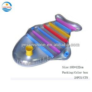 Lilo gonfiabile di galleggiamento dello stagno di Lilo del materasso di galleggiante adulto su ordinazione della zattera dell'acqua del PVC di 18 tasche - Product Image 6