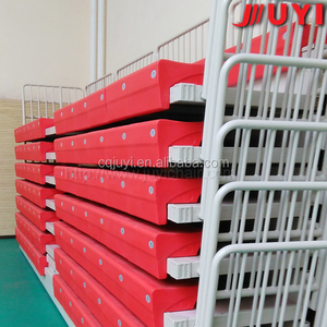 Posti a sedere bleacher JY-750 CE retrattile palestra gradinate telescopico pieghevole tribuna retrattile palestra gradinate - Product Image 4