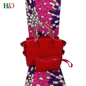 H & D China precio Super cera tela material de tela conjunto africano Ankara telas en Alibaba - Product Image 2
