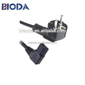 <span class=keywords><strong>Iran</strong></span> Hot Sale Euro Cáp Set Eu 3pin Dây Điện với IEC C13 kết nối máy tính - Product Image 2