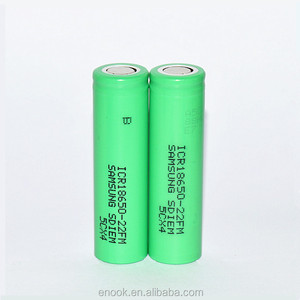 Enook 18650 سامسونج 22fm 2200 مللي أمبير <span class=keywords><strong>3</strong></span>.7 فولت بطارية imr ، 18650 بطارية مع تعليقات جيدة - Product Image 1