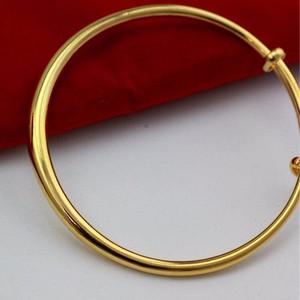 Bracelets et pendentifs en fer plaqué <span class=keywords><strong>or</strong></span>, <span class=keywords><strong>18</strong></span> carat, bracelets imitation cuivre, tendance - Product Image 2