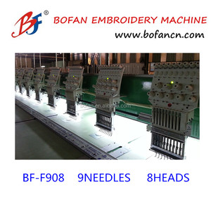 Máquina de bordado para computador industrial, máquina bordada de 8 cabeças para digitalizar empregos - Product Image 3