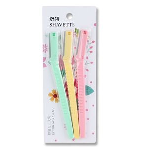 Женский инструмент для красоты, бритвенный станок, инструмент для снятия макияжа лица, триммер для бровей, бритва - Product Image 1