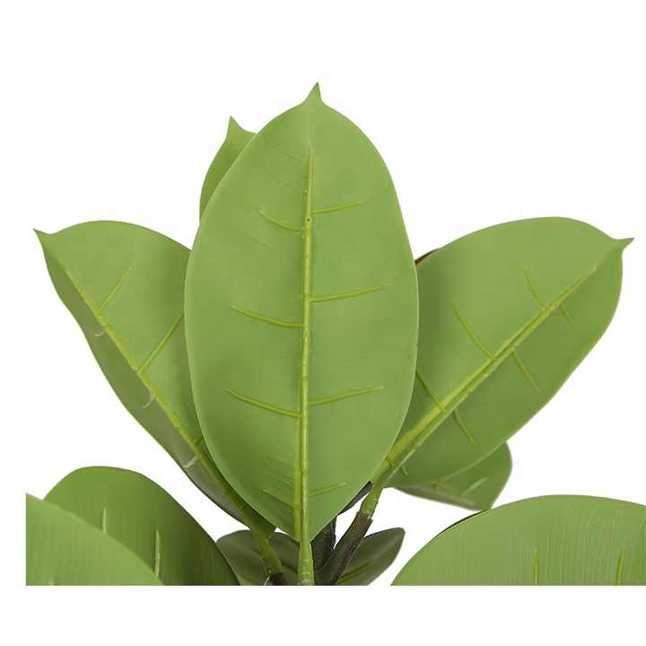 50cm Artificial Oak Tree Rubber Ficus New Trend of Artificial Plants for Home Decoration